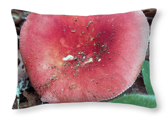 Throw Pillow - Mushrooms In The Woods