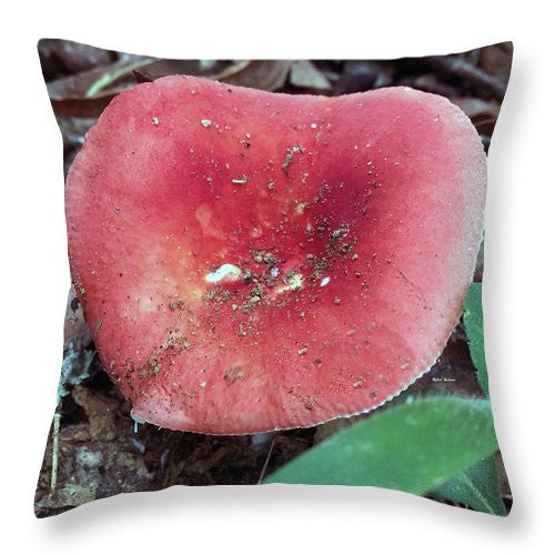 Throw Pillow - Mushrooms In The Woods