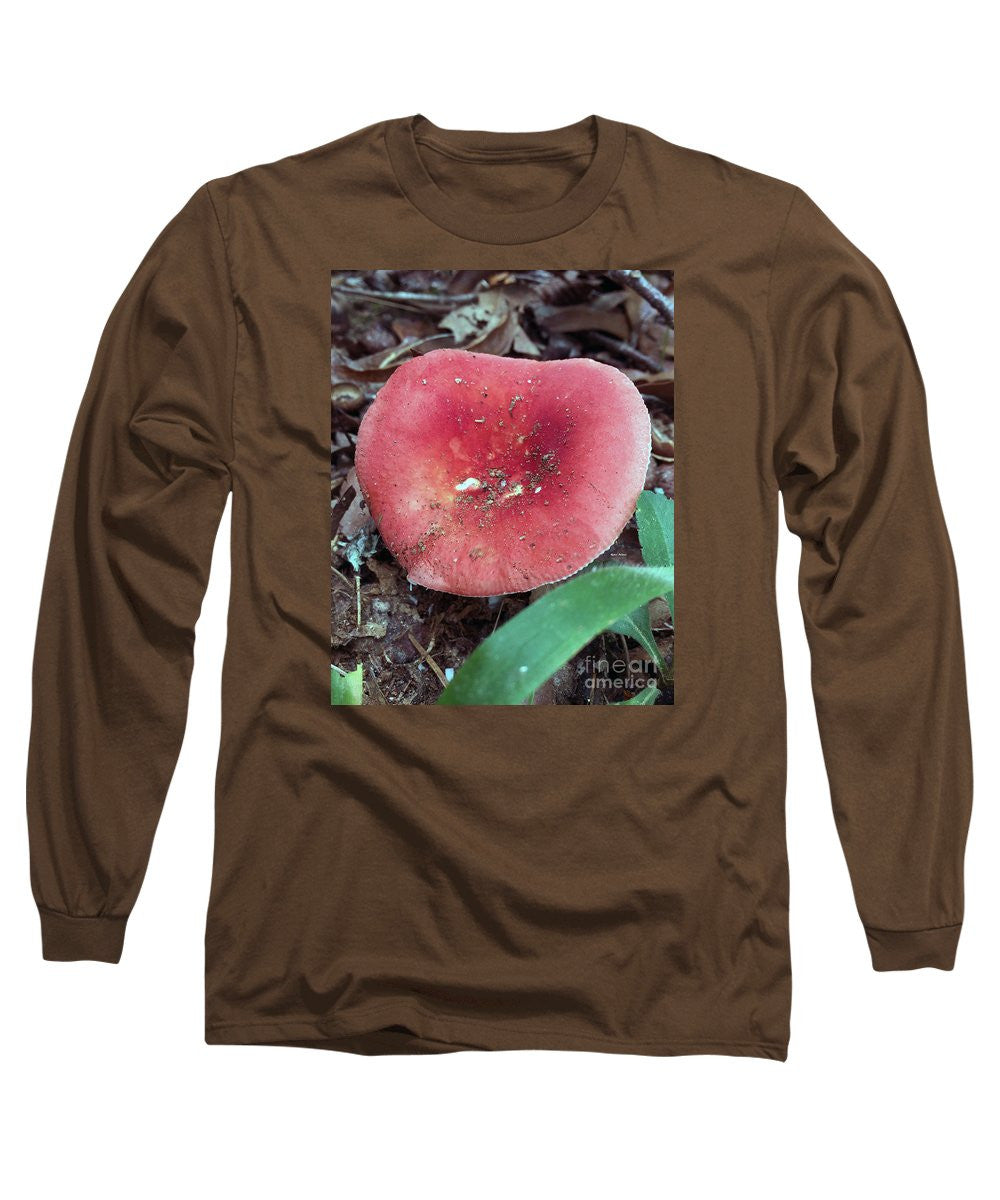 Long Sleeve T-Shirt - Mushrooms In The Woods