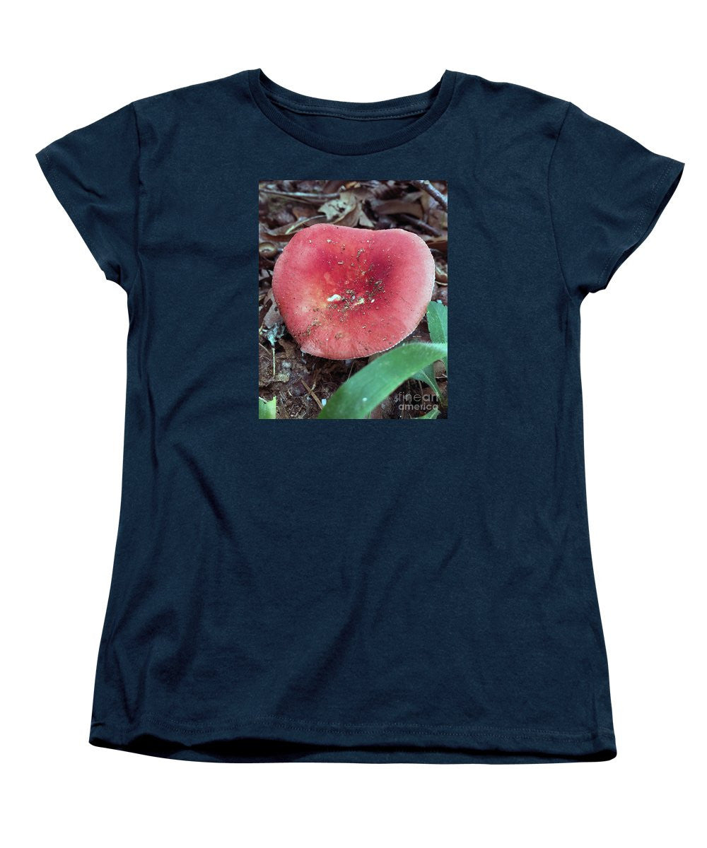 T-shirt pour femme (coupe standard) - Champignons dans les bois