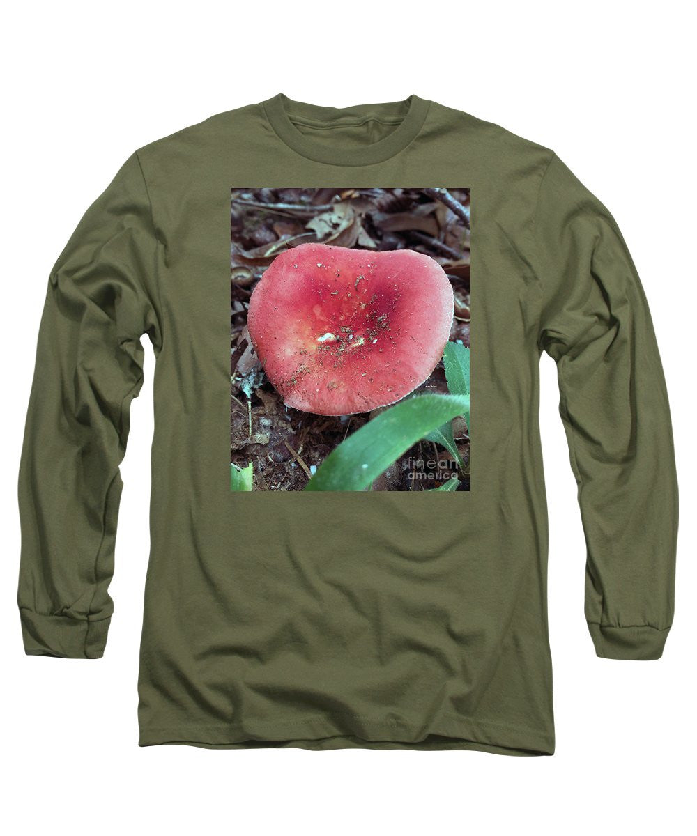 Long Sleeve T-Shirt - Mushrooms In The Woods