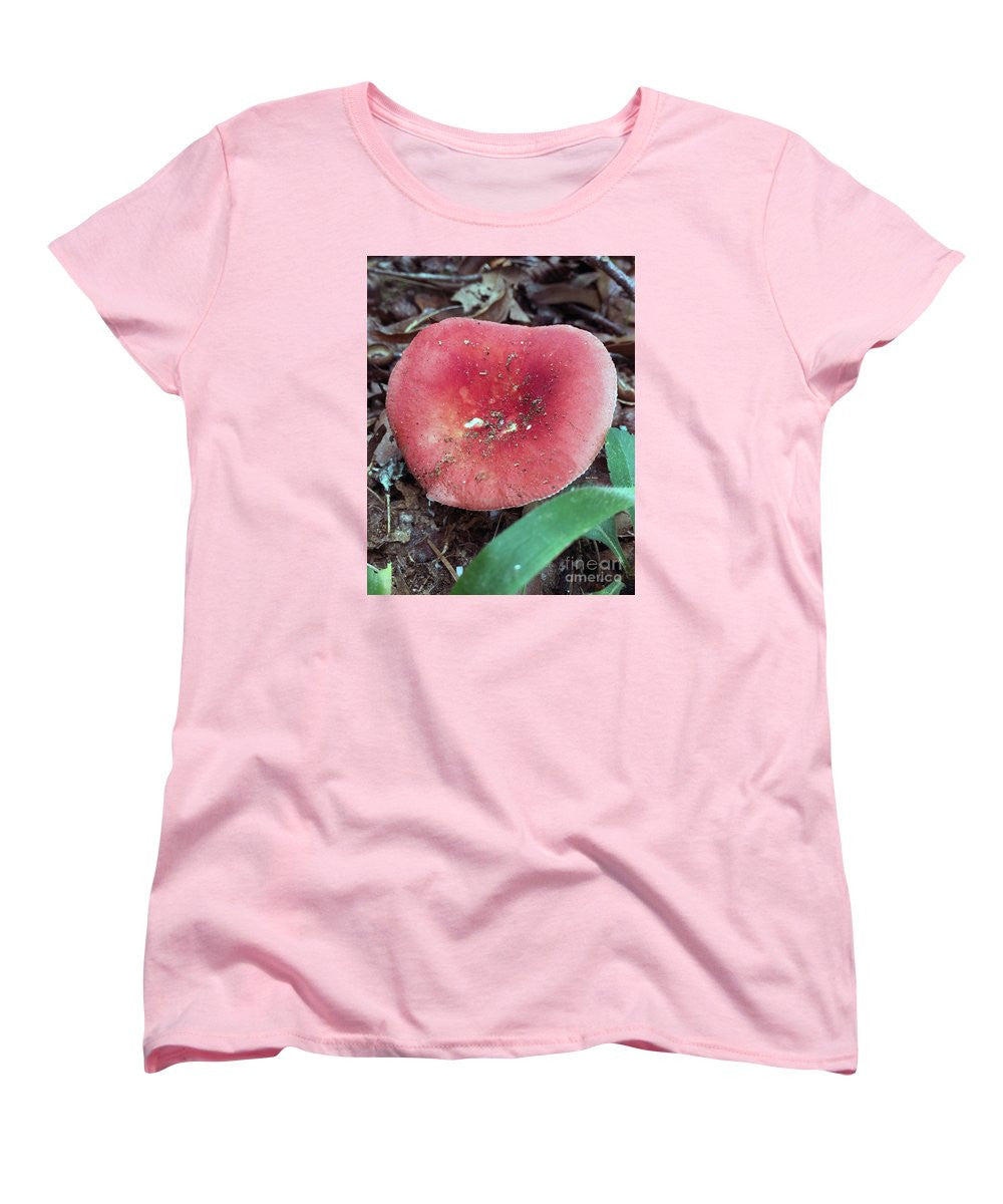 T-shirt pour femme (coupe standard) - Champignons dans les bois