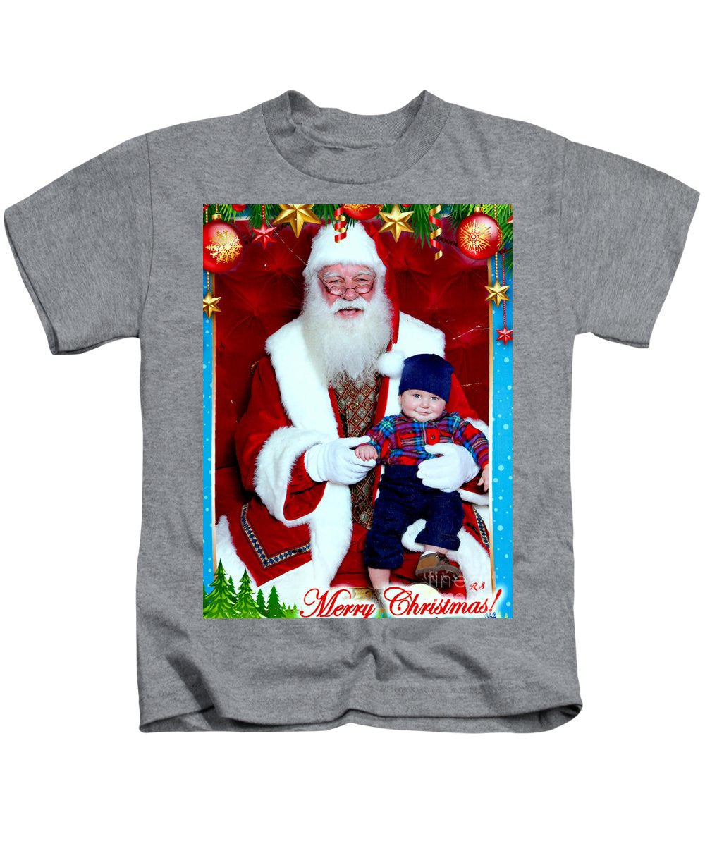 T-shirt pour enfant - Mon premier Noël avec le Père Noël