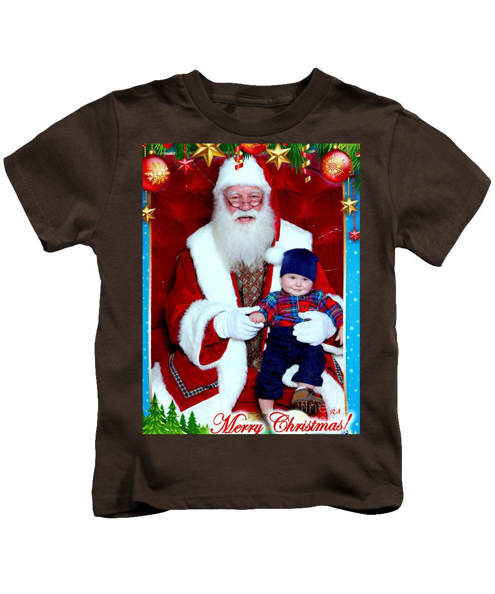 T-shirt pour enfant - Mon premier Noël avec le Père Noël