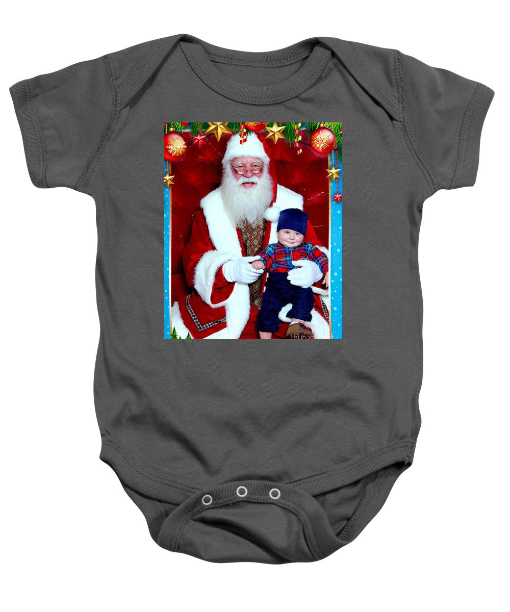 Baby Onesie - My First Christmas With Santa