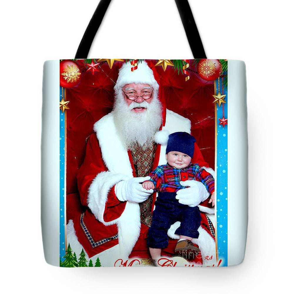 Tote Bag - My First Christmas With Santa