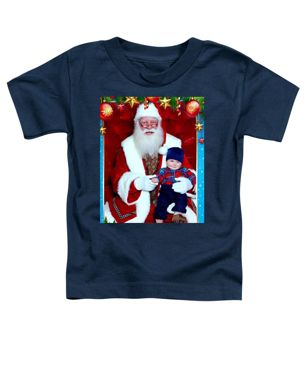 Toddler T-Shirt - My First Christmas With Santa