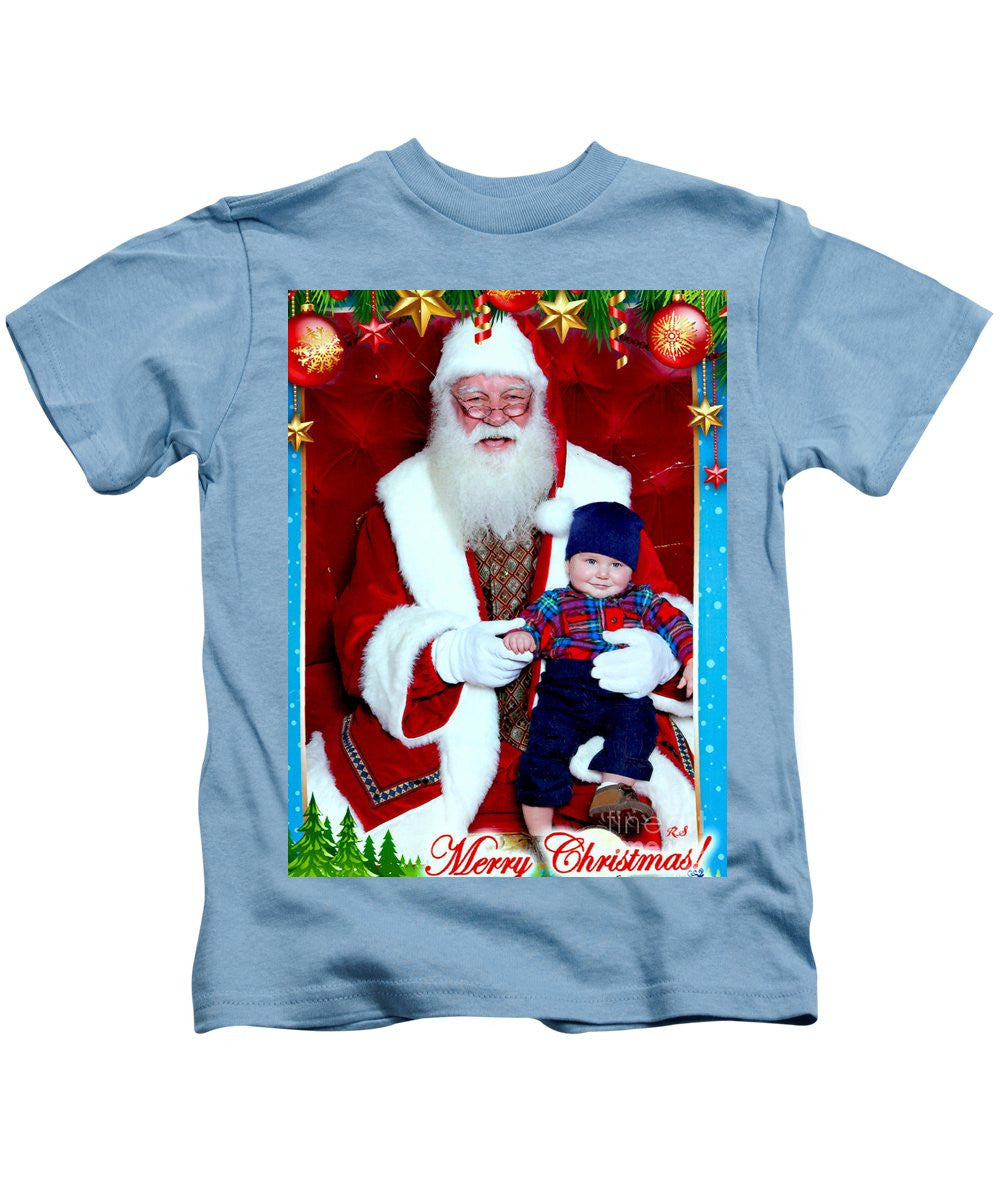 T-shirt pour enfant - Mon premier Noël avec le Père Noël