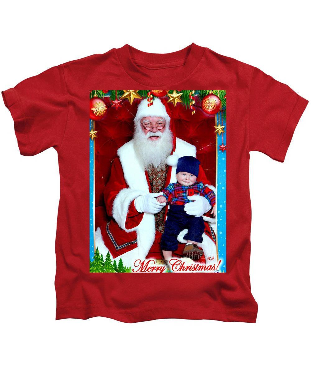 T-shirt pour enfant - Mon premier Noël avec le Père Noël