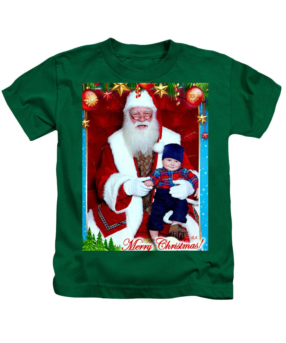 T-shirt pour enfant - Mon premier Noël avec le Père Noël