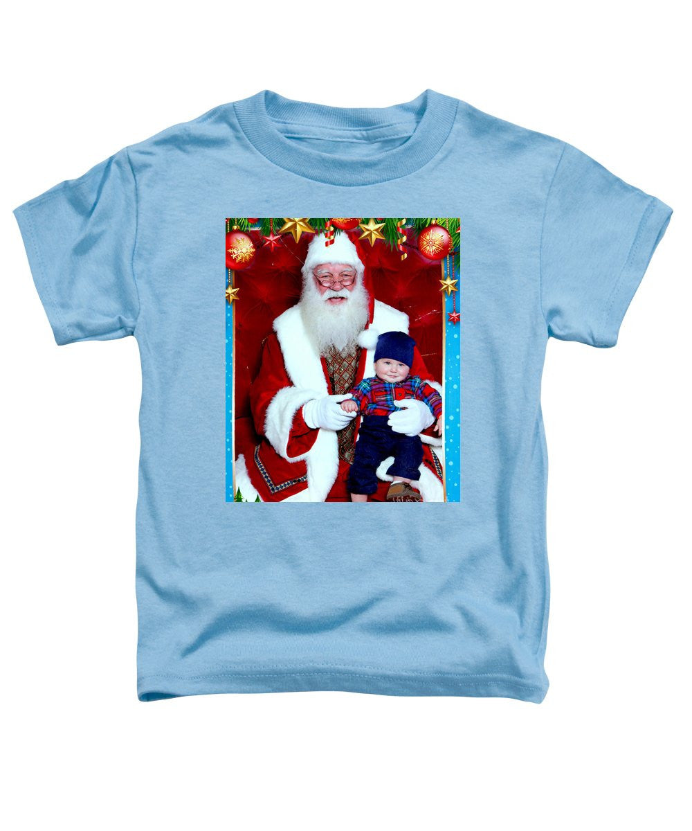 Toddler T-Shirt - My First Christmas With Santa