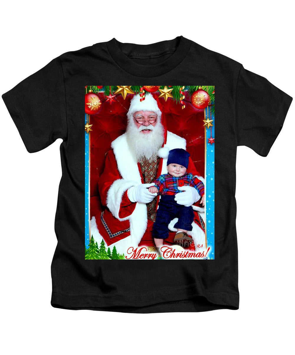 T-shirt pour enfant - Mon premier Noël avec le Père Noël