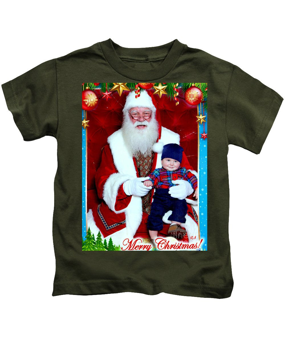 T-shirt pour enfant - Mon premier Noël avec le Père Noël