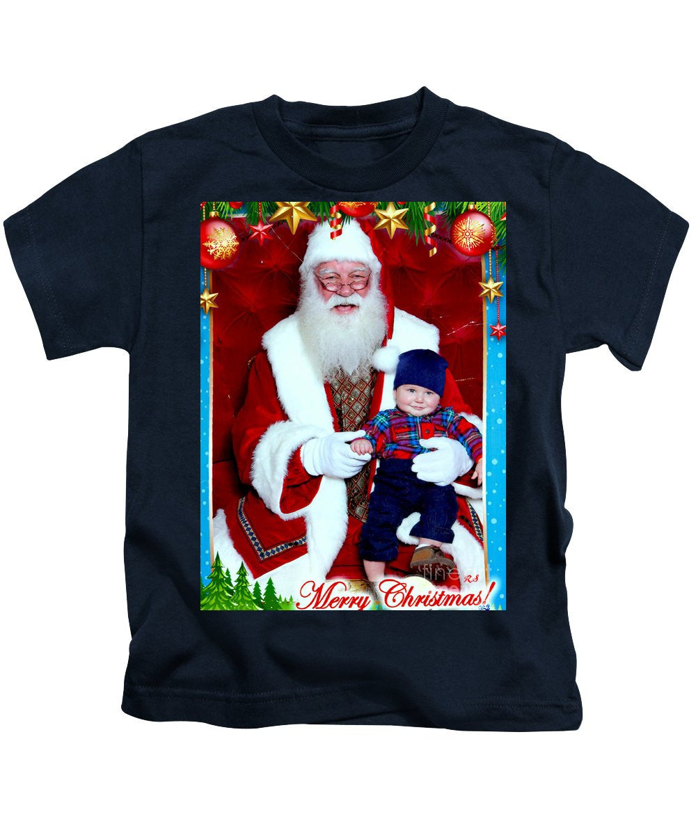 T-shirt pour enfant - Mon premier Noël avec le Père Noël