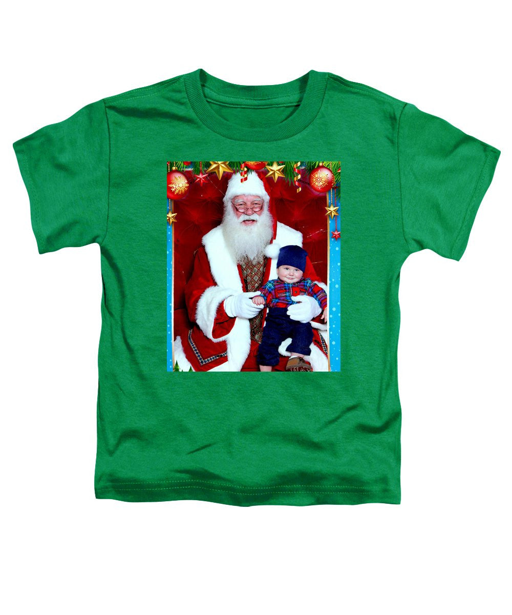 Toddler T-Shirt - My First Christmas With Santa