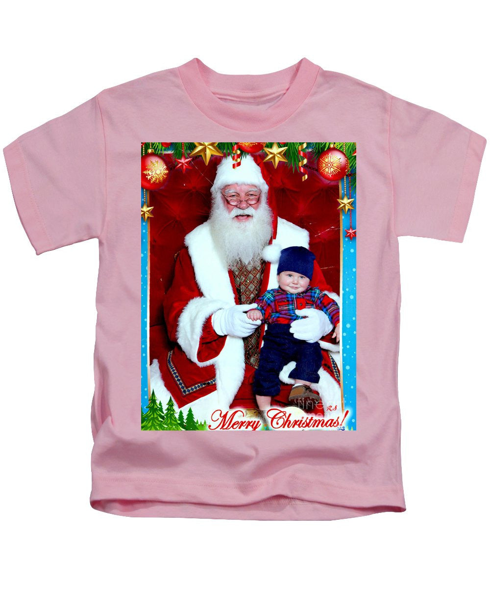 T-shirt pour enfant - Mon premier Noël avec le Père Noël