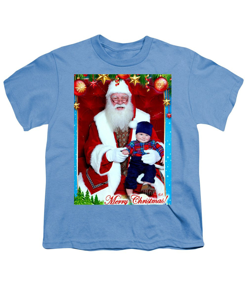 Youth T-Shirt - My First Christmas With Santa