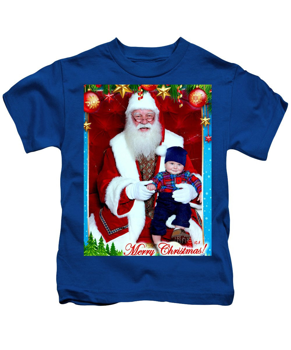 T-shirt pour enfant - Mon premier Noël avec le Père Noël