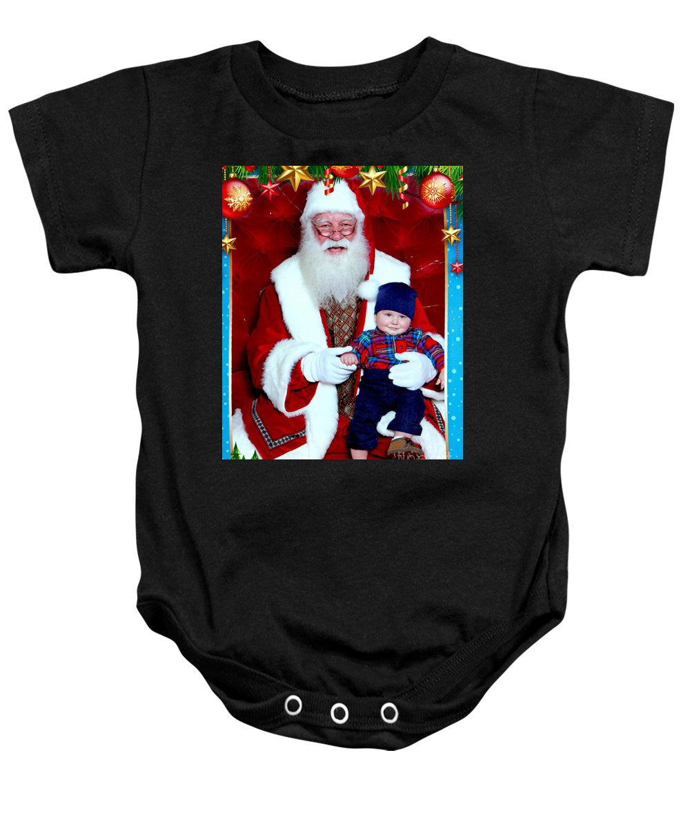 Baby Onesie - My First Christmas With Santa