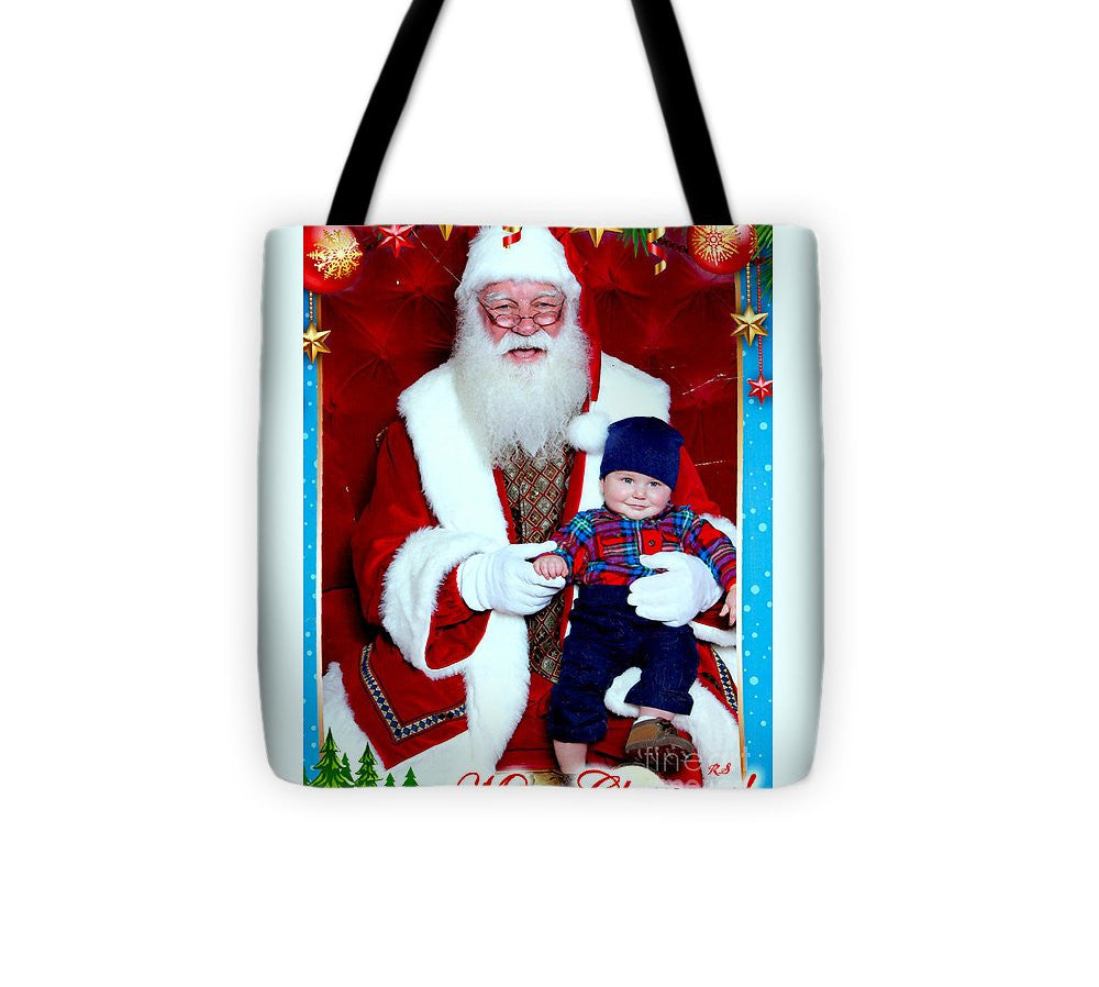 Tote Bag - My First Christmas With Santa