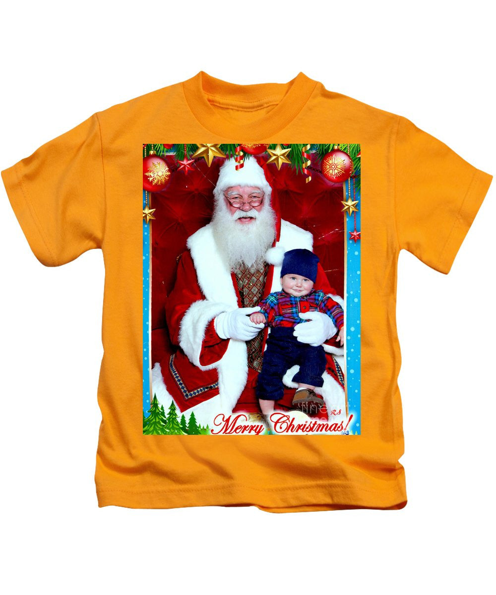 T-shirt pour enfant - Mon premier Noël avec le Père Noël