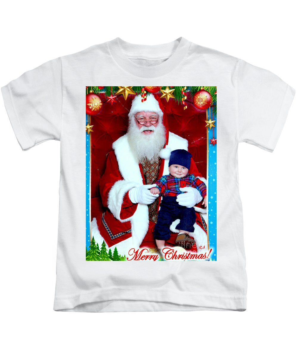 T-shirt pour enfant - Mon premier Noël avec le Père Noël