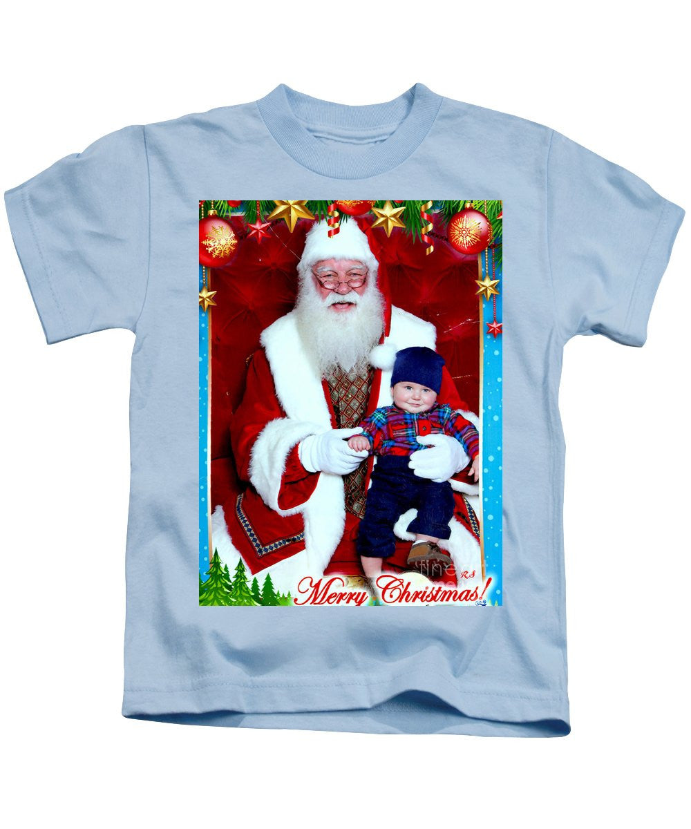 T-shirt pour enfant - Mon premier Noël avec le Père Noël