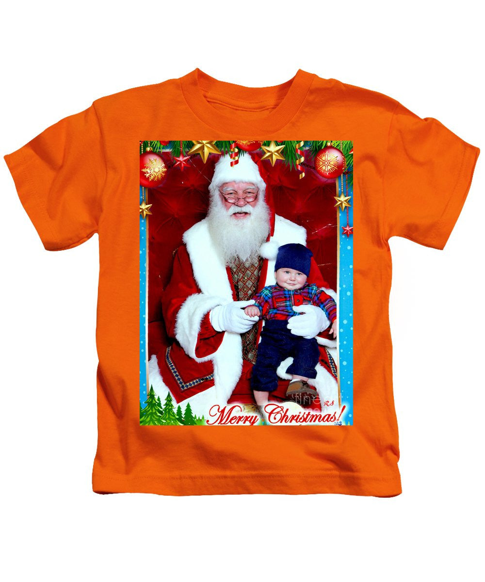 T-shirt pour enfant - Mon premier Noël avec le Père Noël