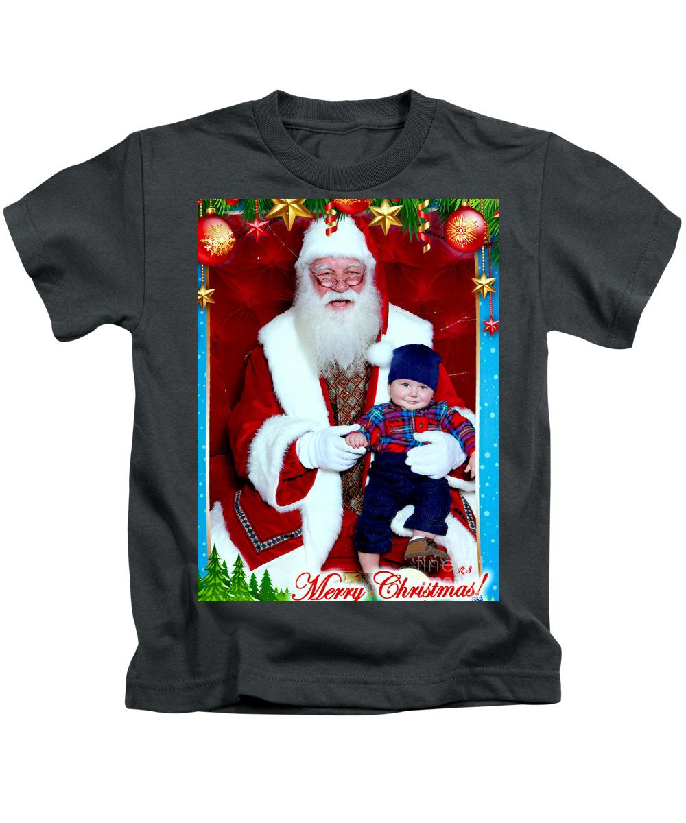 T-shirt pour enfant - Mon premier Noël avec le Père Noël