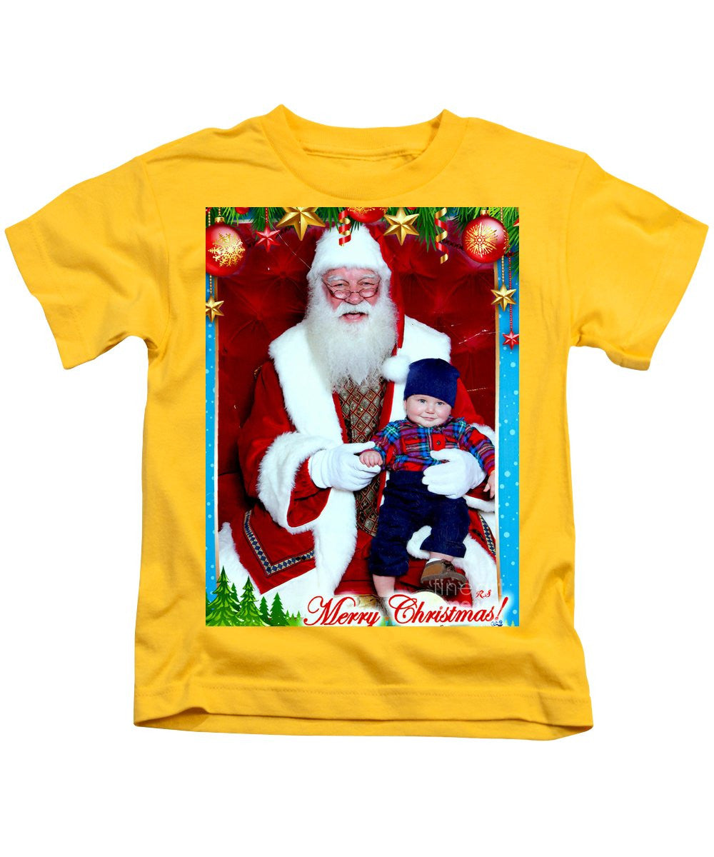 T-shirt pour enfant - Mon premier Noël avec le Père Noël