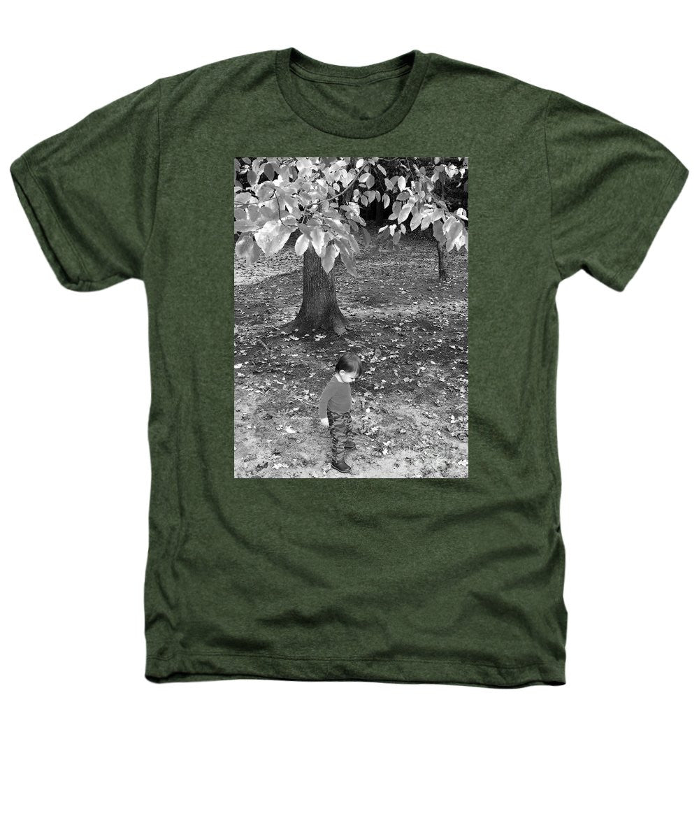 Heathers T-Shirt - My First Walk In The Woods - Black And White