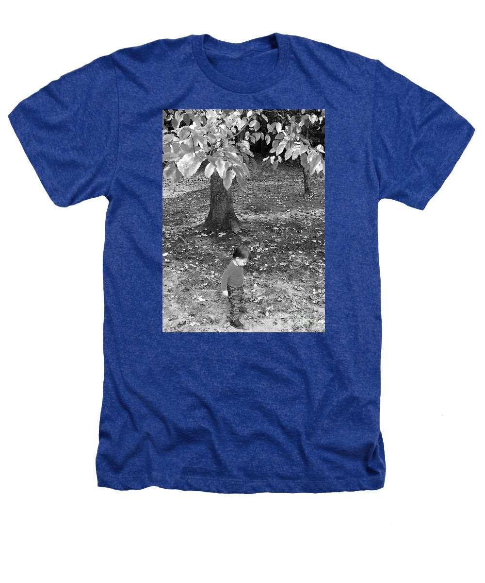 Heathers T-Shirt - My First Walk In The Woods - Black And White