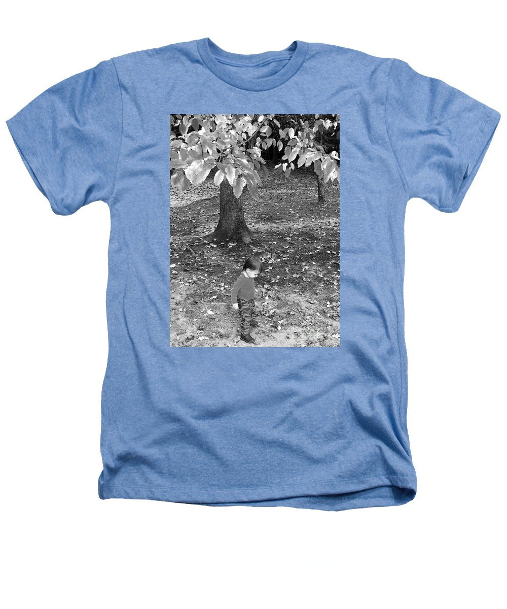 Heathers T-Shirt - My First Walk In The Woods - Black And White