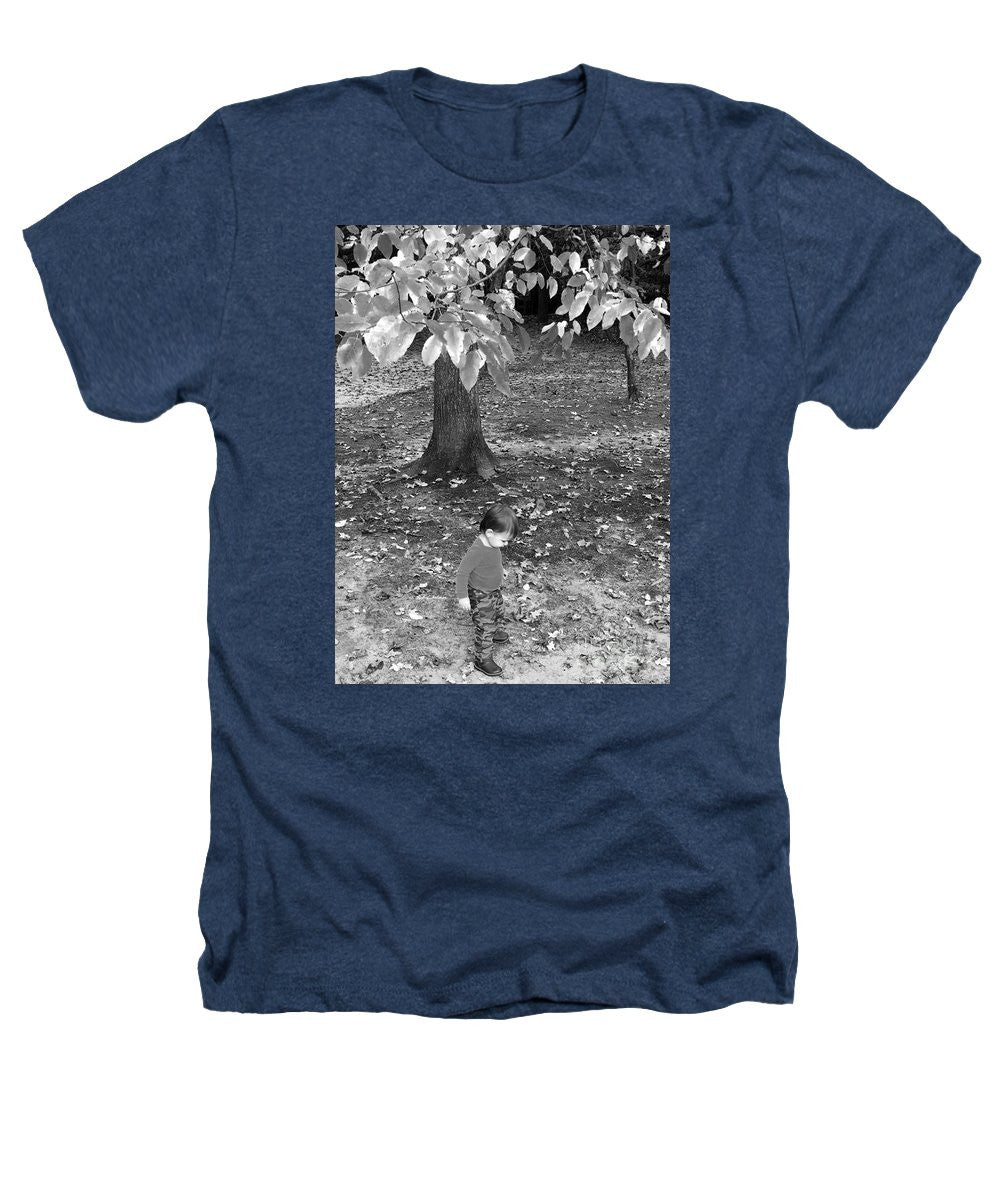 Heathers T-Shirt - My First Walk In The Woods - Black And White