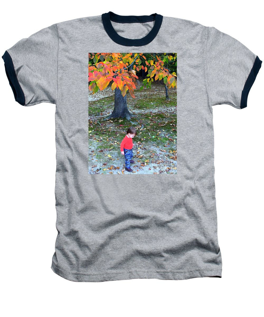 Baseball T-Shirt - My First Walk In The Woods