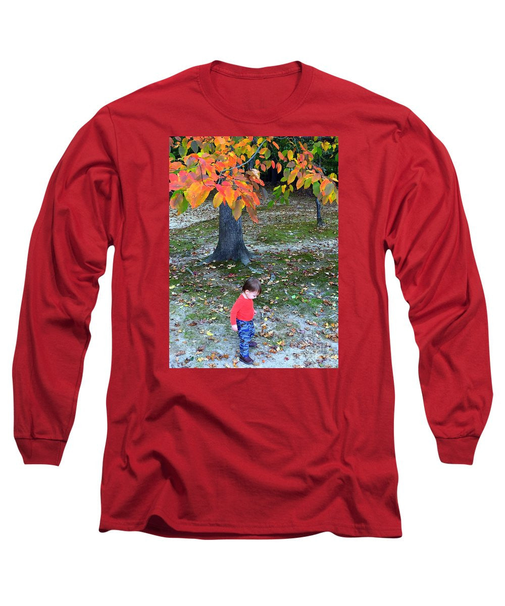 Long Sleeve T-Shirt - My First Walk In The Woods