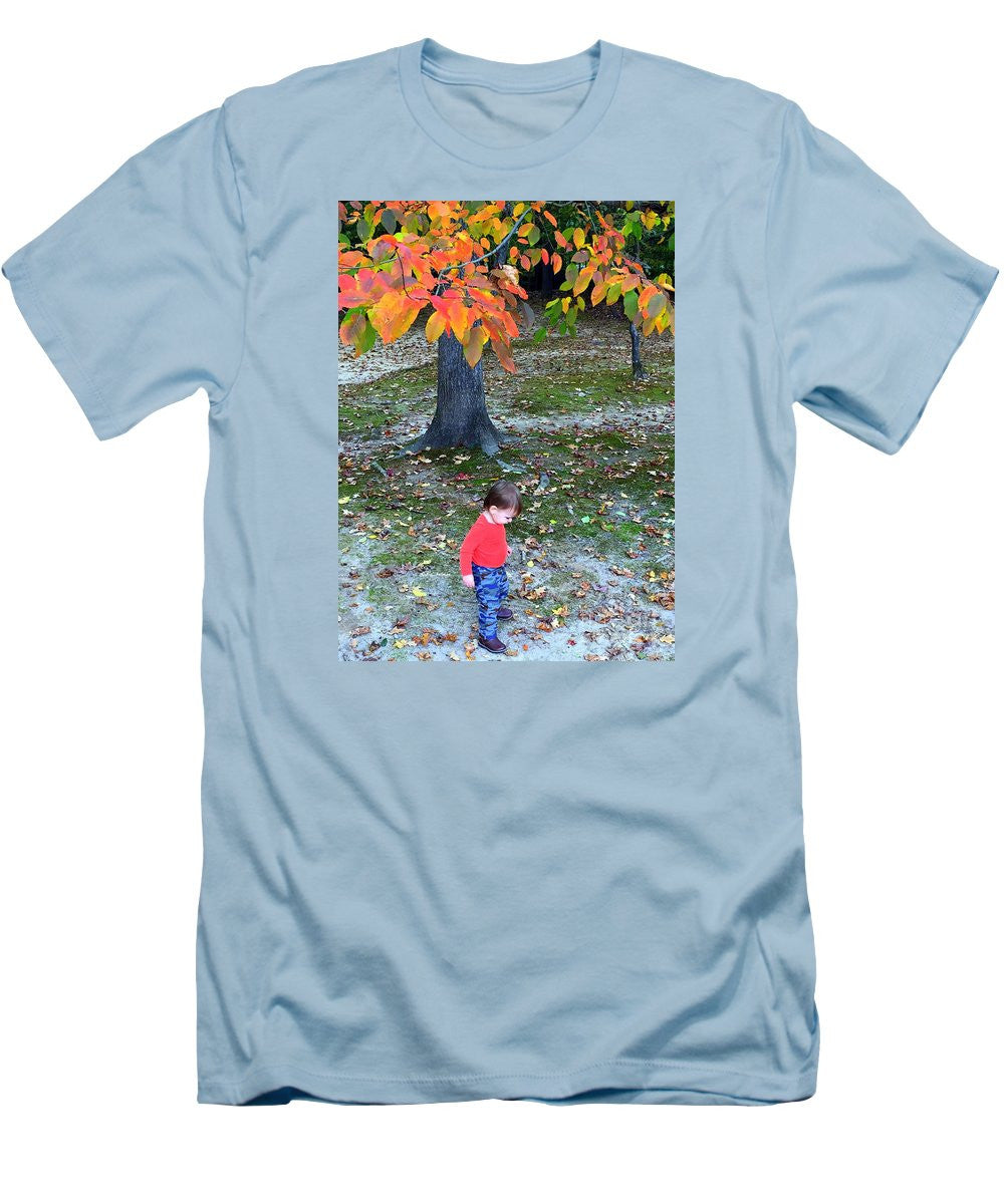 Men's T-Shirt (Slim Fit) - My First Walk In The Woods