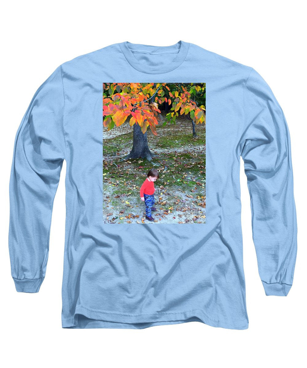 Long Sleeve T-Shirt - My First Walk In The Woods