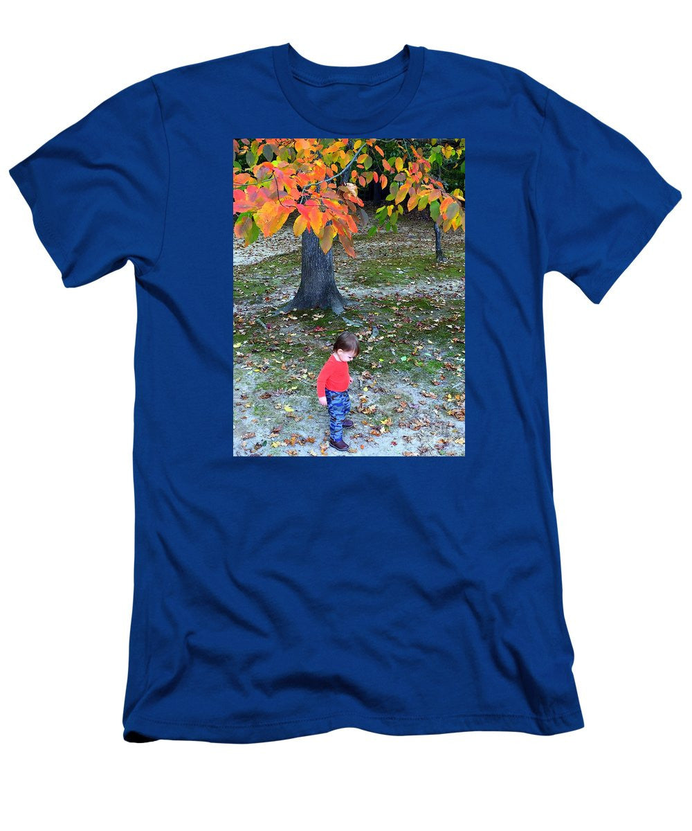 Men's T-Shirt (Slim Fit) - My First Walk In The Woods