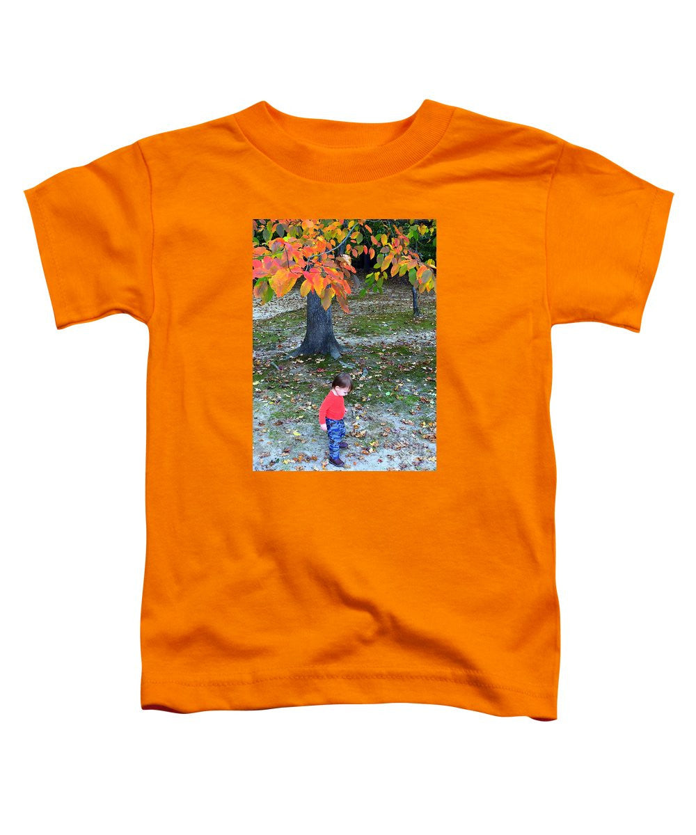 T-shirt pour tout-petits – Ma première promenade dans les bois