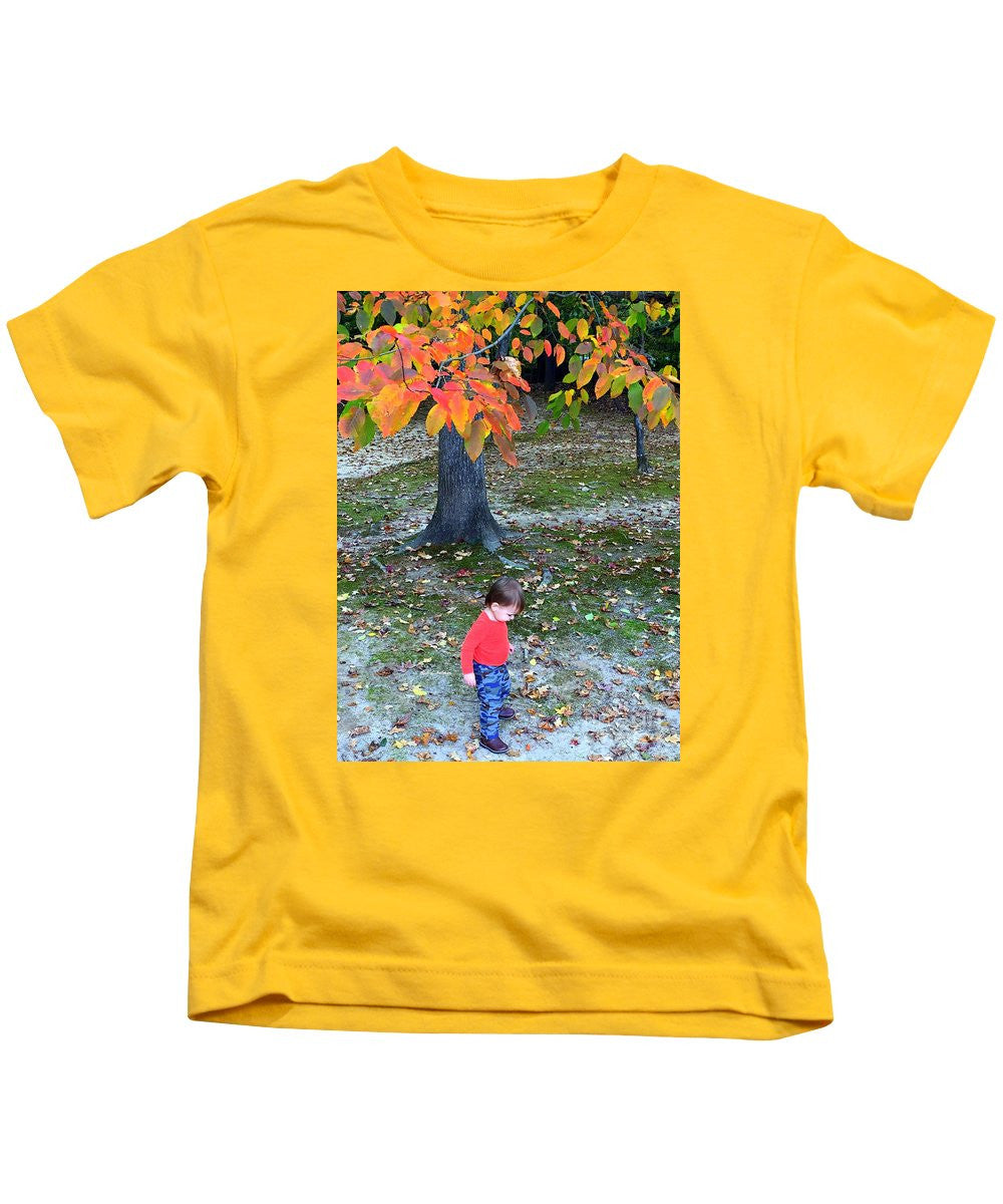 Kids T-Shirt - My First Walk In The Woods