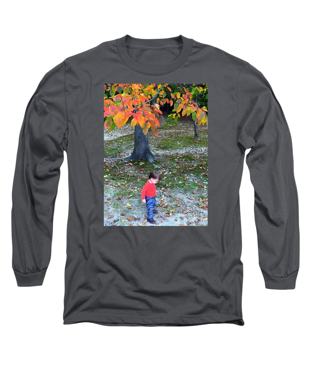 Long Sleeve T-Shirt - My First Walk In The Woods