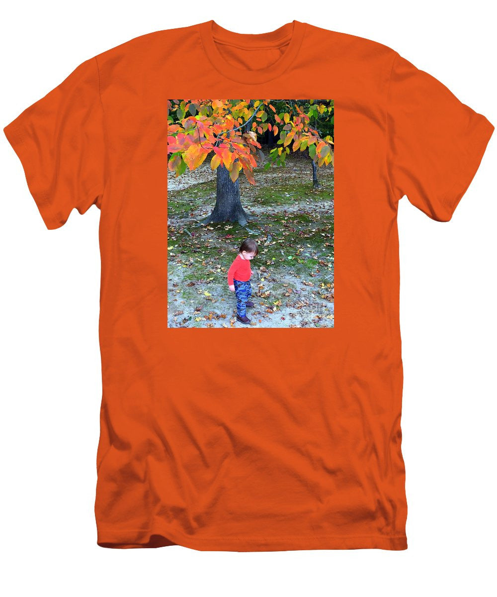 Men's T-Shirt (Slim Fit) - My First Walk In The Woods