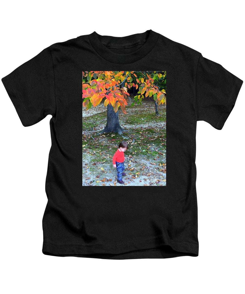 Kids T-Shirt - My First Walk In The Woods