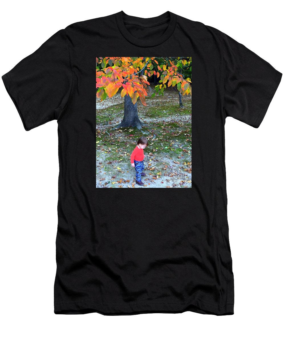 Men's T-Shirt (Slim Fit) - My First Walk In The Woods