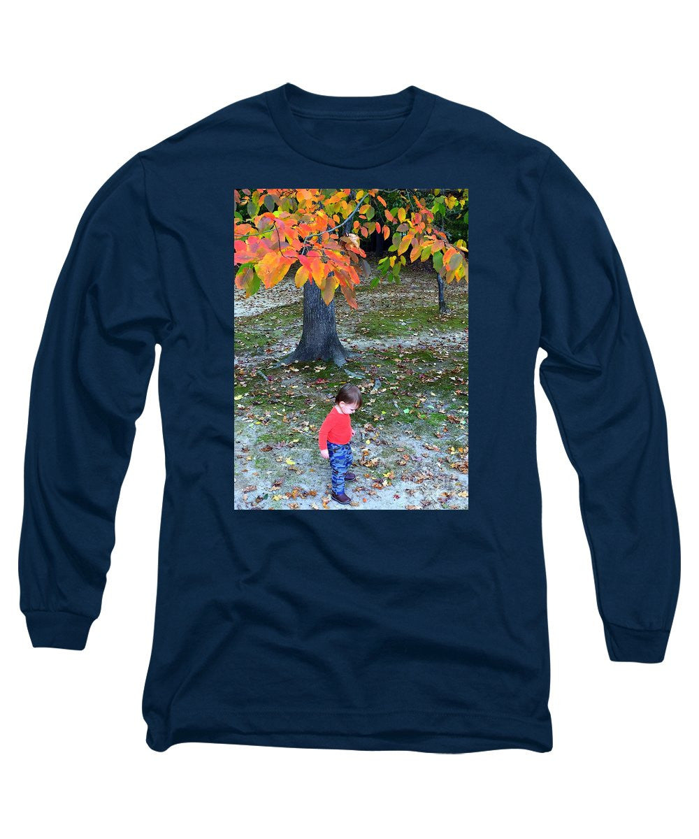 Long Sleeve T-Shirt - My First Walk In The Woods