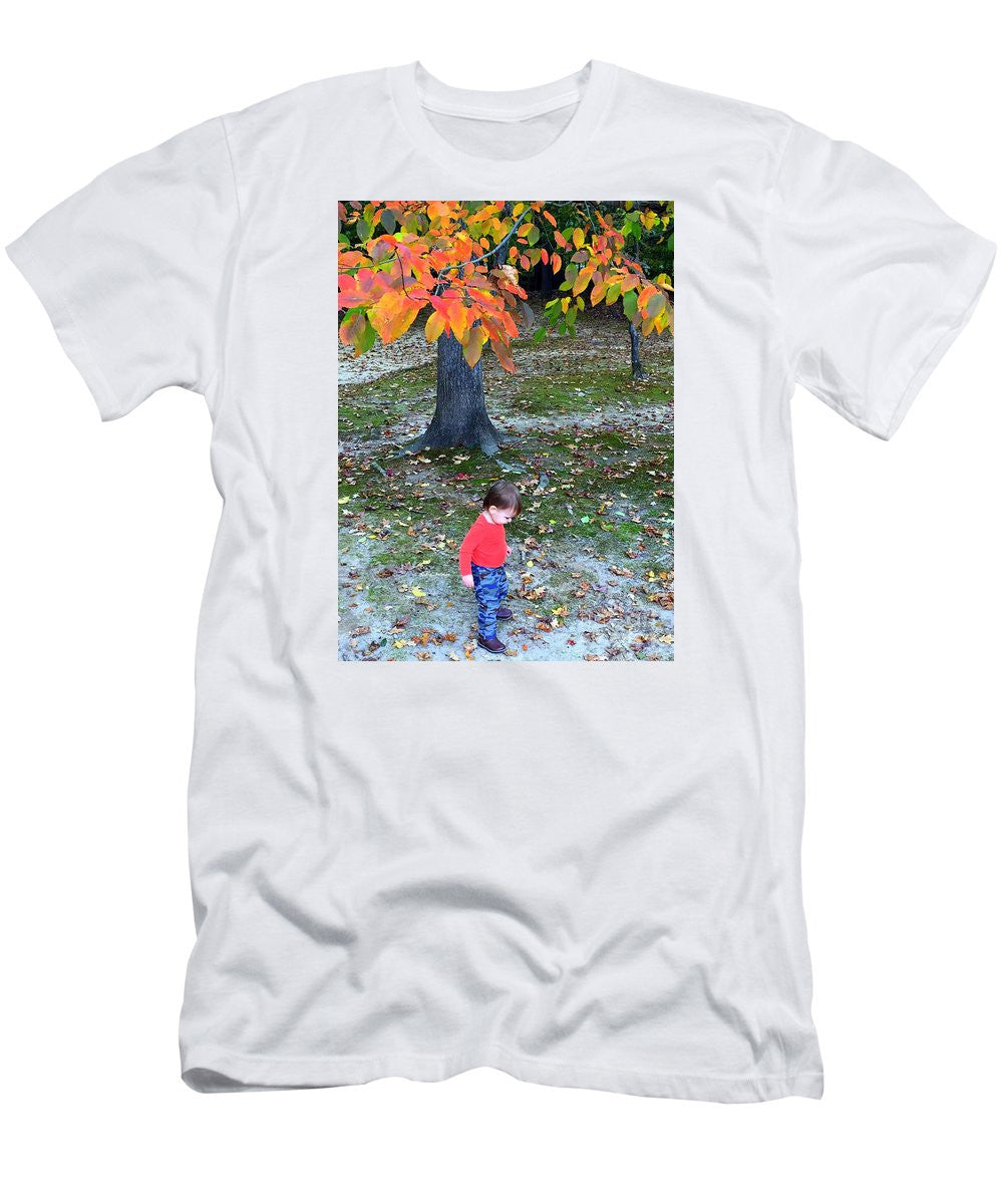 Men's T-Shirt (Slim Fit) - My First Walk In The Woods