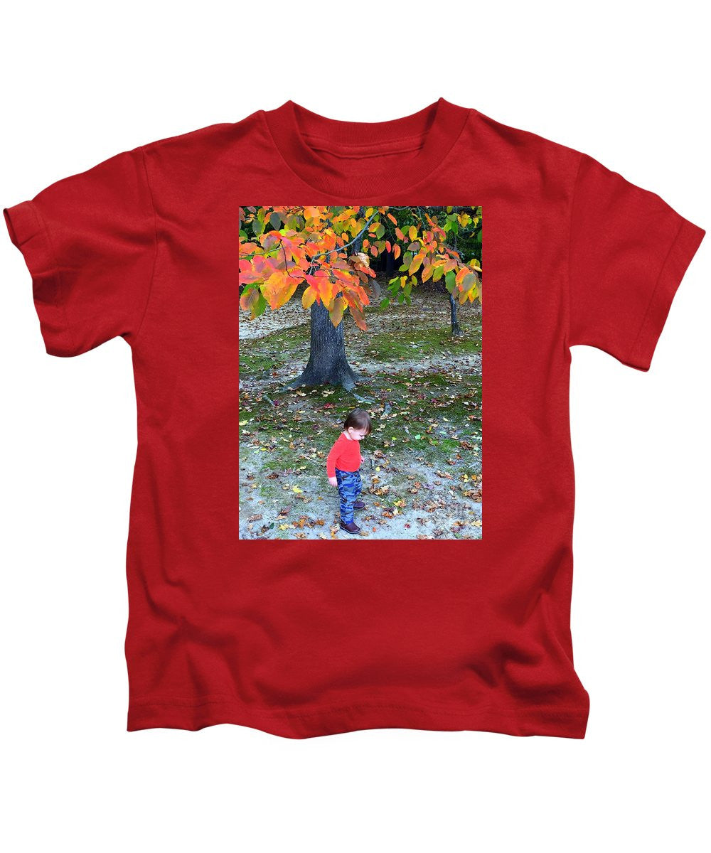 Kids T-Shirt - My First Walk In The Woods