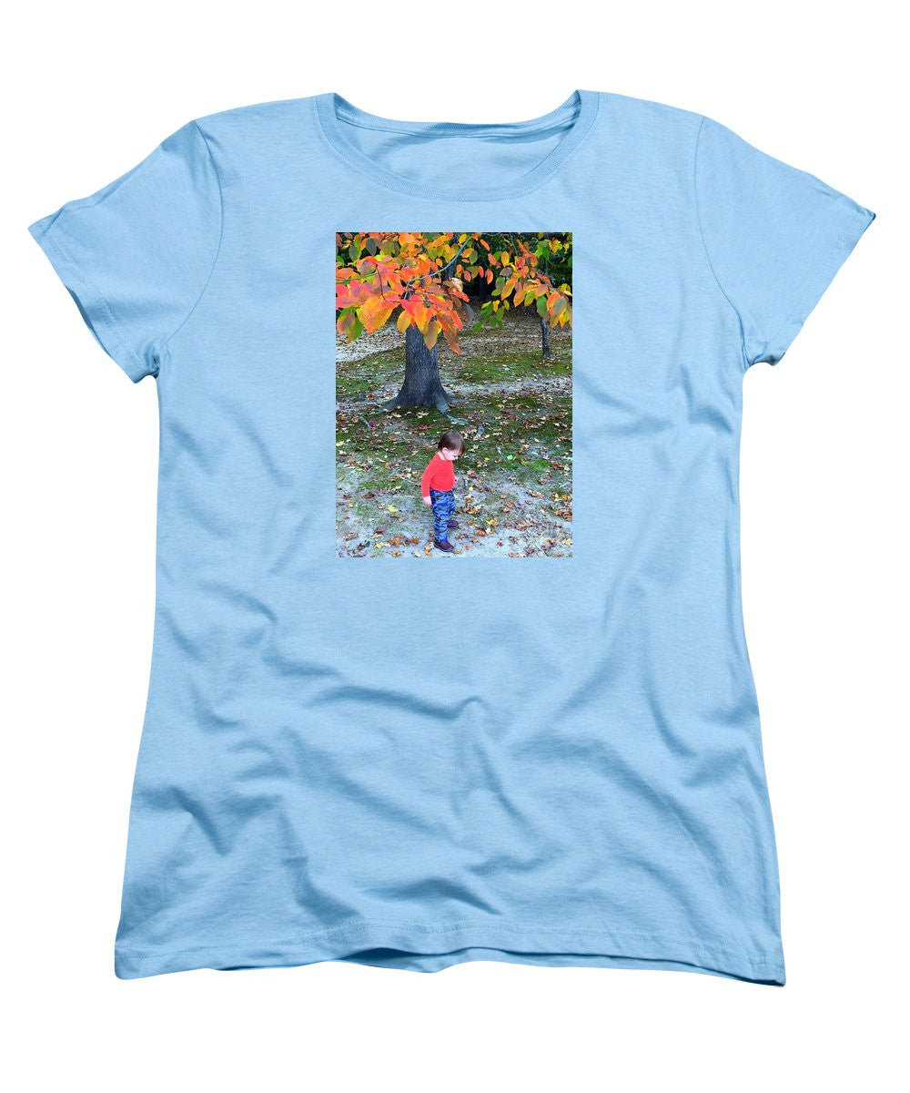 Women's T-Shirt (Standard Cut) - My First Walk In The Woods