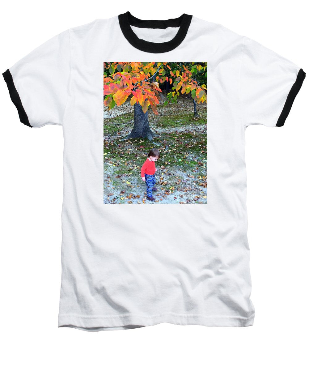 Baseball T-Shirt - My First Walk In The Woods